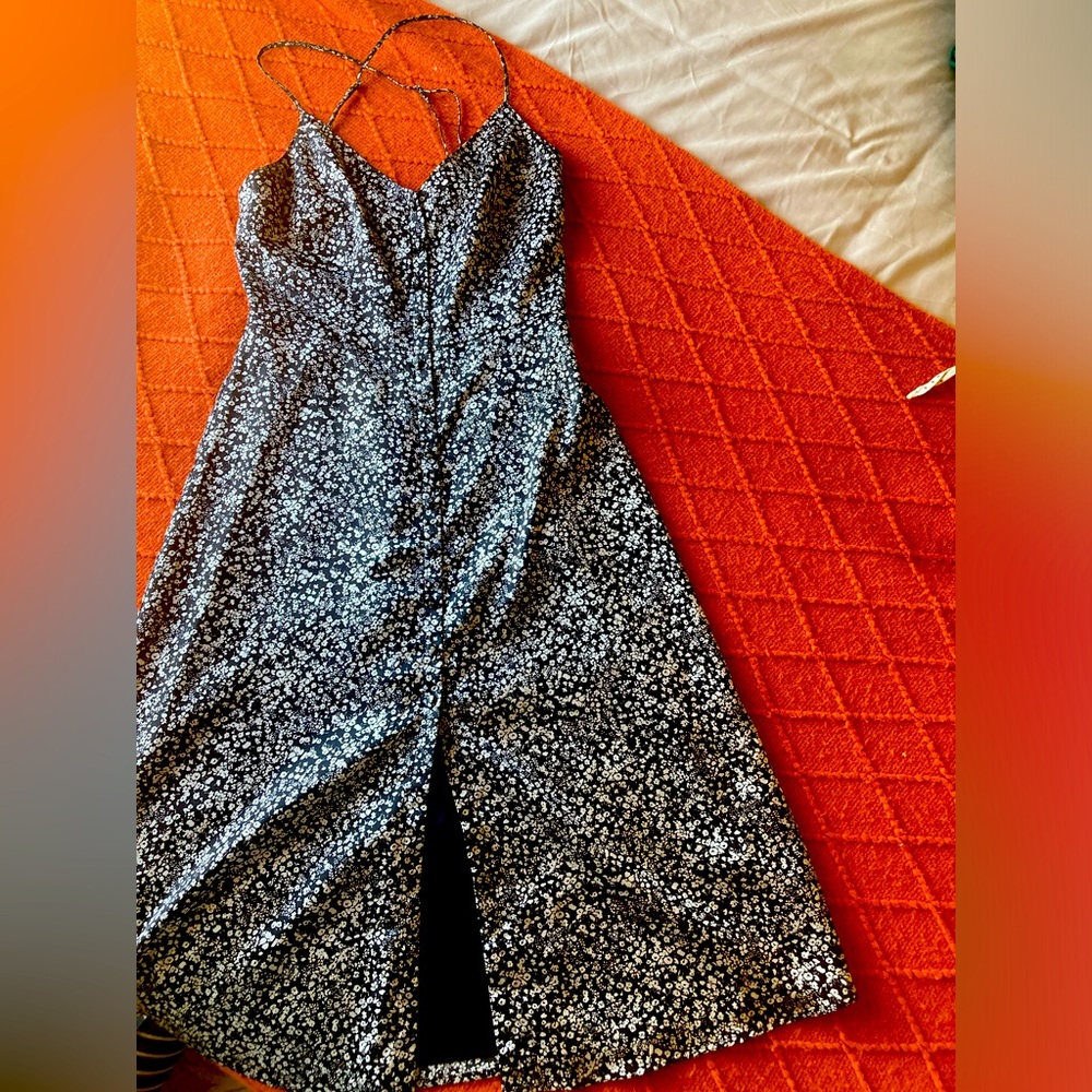 Vintage Abercrombie & Fitch Button Up Midi Dress